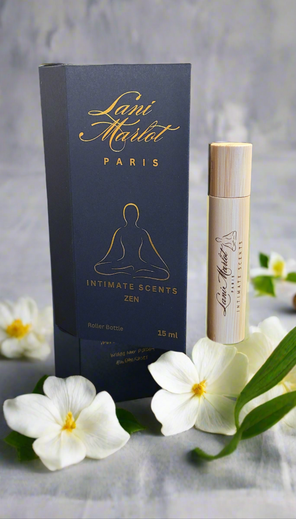 Lani Marlot Intimate Scents, Musc Tahara, Monoi and Jasmine scent